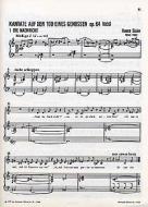 Kantate auf den Tod eines Genossen op. 64 