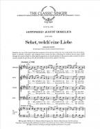 Sehet, welch'eine Liebe 