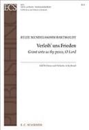 Verleih' uns Frieden 