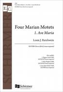 Four Marian Motets No. 1 