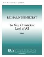 To You, Omniscient Lord of All 