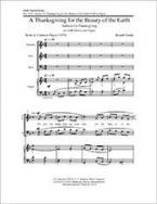 A Thanksgiving for the Beauty of the Earth 