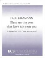 Blest are the eyes that have not seen you 