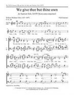 We give thee but thine own 