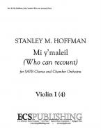 Mi y'maleil (Who can recount) 