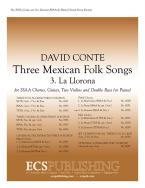 Three Mexican Folk Songs: 3. La Llarona 