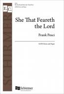 She That Feareth the Lord 