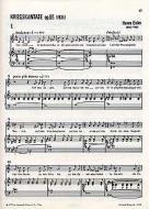 Kriegskantate op. 65 