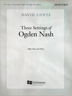 Three Settings of Ogden Nash 