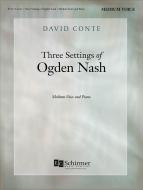 Three Settings of Ogden Nash 