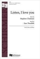 Listen, I love you 