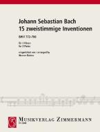 15 zweistimmige Inventionen BWV 772-786 Standard