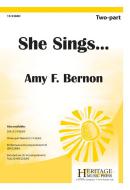 She Sings (Two-part and piano) 