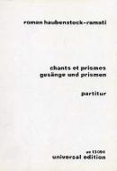 Chants et prismes 