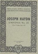 Symphonie Nr.20 Hob. I:20 