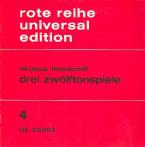 3 Zwölftonspiele für Spielmusikgruppen 