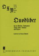 ABC-Reihe Q, X, Y: Quodlibet 