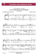 Love Came Down At Christmas 