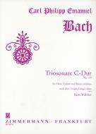 Triosonate C-Dur Wq 149 