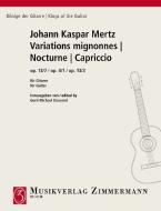 Variations mignonnes / Nocturne / Capriccio Standard