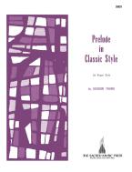 Prelude In Classic Style 