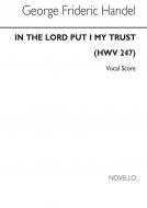 In The Lord Put I My Trust HWV 247 