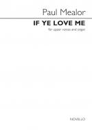 If Ye Love Me 