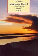 Novello Manuscript Book 8 A4 - Spiral Bound 