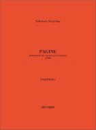 Pagine. Elaborazioni Da Concerto 