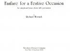 Fanfare for A Festive Occasion 