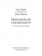Principles Of Uncertainty 
