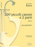 200 Piccoli Canoni a 2 Parti Op.14 