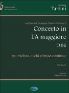Concerto in la maggiore D 96 