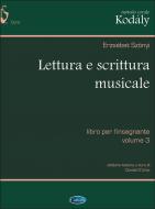 Lettura E Scrittura Musicale: Libro Per L'Insegnante Vol. 3 