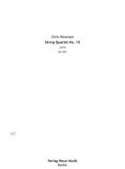 String Quartet No. 15 