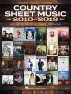 Country Sheet Music 2010-2019 