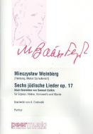 6 jüdische Lieder op. 17 