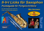 Pocketguide II-IV-I Licks für Saxophon 