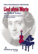 Lied ohne Worte op. 19,4 A-Dur 