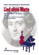 Lied ohne Worte G-Dur op. 19,3 