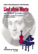 Lied ohne Worte g-Moll op. 19,5 