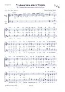 Vertraut den neuen Wegen 