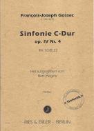 Sinfonie C-Dur op. IV Nr. 4 RH 10 / B 22 