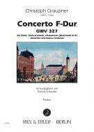 Concerto F-Dur GWV 327 