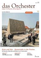 das Orchester 2019/10 