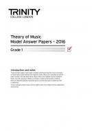 Theory Model Answer Papers Grade 1 2016 