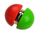 Kugel-Glöckchen rot/grün 