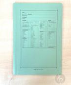 Notenumschlag Salon-Orchester - grün 