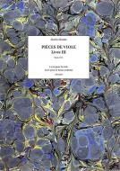 Pièces de viole - Livre III 