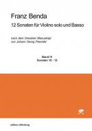 12 Sonaten für Violino solo und Basso, Band IV 
